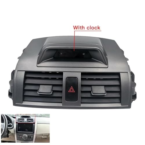 Rejilla de ventilación central para Toyota Corolla 2008-2013 con interruptor de emergencia 3