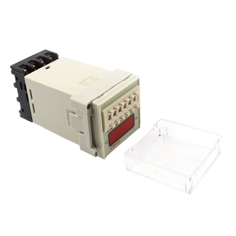 Relé de retardo doble DH48S-S AC220V programable de precisión para control temporal continuo 2