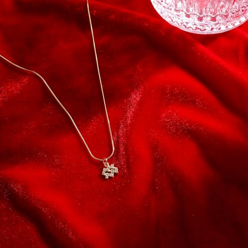 Image of SALTY Anti Tarnish Zodiac Sign Pendant Necklace for Women Men | Stylish Locket Neck Chain | Fashion Jewellery Accessories for Girls Boys | Minimal Jewelry | Ideal for Gifting | Gift for Diwali, Christmas, Marriage, Birthday