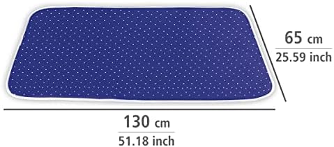 Wenko 1201073100 Ironing Mat 65 x 100 cm Cotton Blue