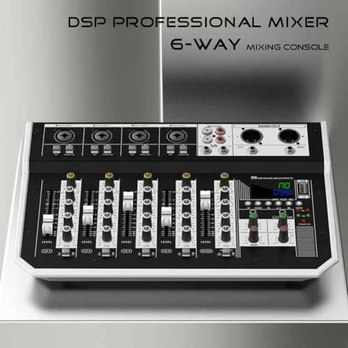 Console de mixage 99dsp avec interface USB pour conférence et performance