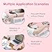 Manicure Arm Rest for Nails Tech: U-shaped Adjustable Nail Armrest - Pink PU Leather Hand Stand Rest for Manicurists