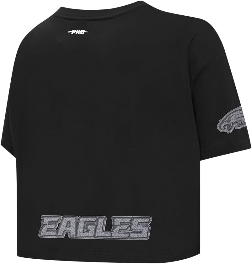 Pro Standard Womens NFL Reverse French Terry Short Sleeve Boxy Tee - Image 4