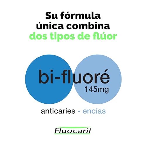 Fluocaril Bi-Fluoré 145 mg Zahnpasta gegen Zahnverfall, verstärkter Zahnschmelz, starke Zähne, klinisch getestete Wirksamkeit… – Ansicht 4