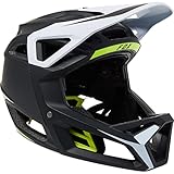 Fox Helmet Proframe Pro Sumyt, Herren, Black/Yellow, M