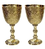 Bona Fide Brass Goblet Set of 2