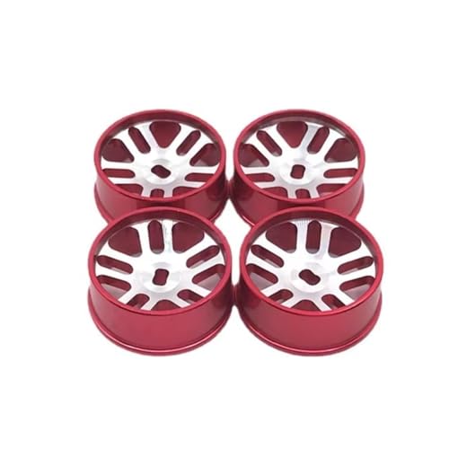 RC��������̏C�� For WLtoys 284131 K969 K979 K989 K999 P929 P939 Iw04m For MINI-Q 1/28 20mm ���^���z�C�[�� RC�J�[ �A�b�v�O���[�h �C�� �A�N�Z�T���[(Red)