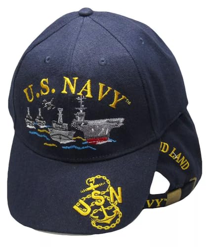 USN Anchor by Sea Air and Land Cap
