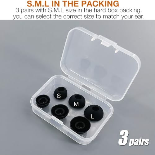 Image of 6X Replacement Silicone Eartips for OnePlus Earbuds,Dust Filter | Compatible with OnePlus Buds 3 / Buds Pro 3 / Buds 4 / Nord Buds 3 / Nord Buds 3 Pro / Buds Z2 Earbuds Earpad,Upgrade