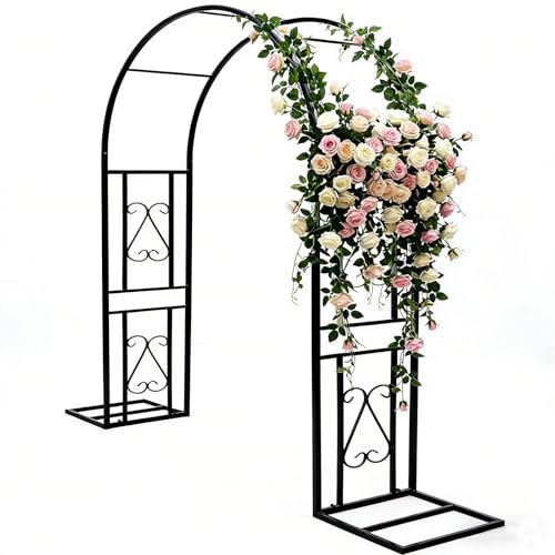 �K�[�f���A�[�` �K�тɂ��� ���[�Y�A�[�` ��A�� �o���̃A�[�` ��Â��� ���|�p�i �� ���O �Ԓd �Q�[�g �E�F�f�B���O �C�x���g �A�[�` �p�[�S�� ��140 180 220 260 300 340cm(Black,W300xH230cm)