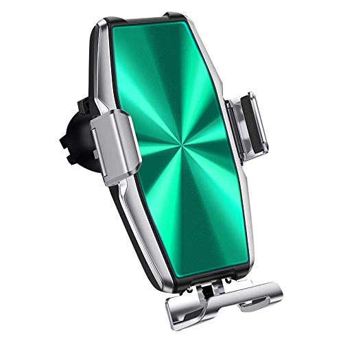TIMESS 15W Wireless Car Charger, Auto-Clamping Sensor Qi Charging Car Mount, Air Vent Phone Holder Compatible with iPhone 11/11 Pro/11 Pro Max/XS Max/XS/XR/X/8P/8,Samsung Galaxy S10/S10+/S9