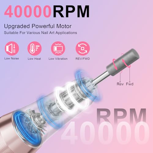 Professional Nail Drill Machine Rechargeable