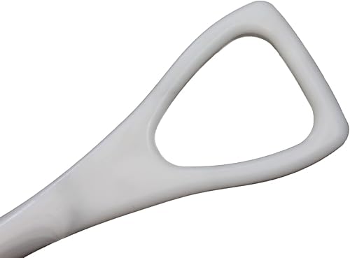 Miniatura 4 de Bully Tools Pala de nieve de polietileno, pala de polietileno resistente para limpiar pasillos, herramienta de plástico ligera para cubiertas