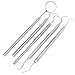 AA PRO 5 PCS Dental Set Examination KIT Hygiene Cleaning Tartar Calculus Plaque Remover Tooth Scraper PRO Tool A+ Quality