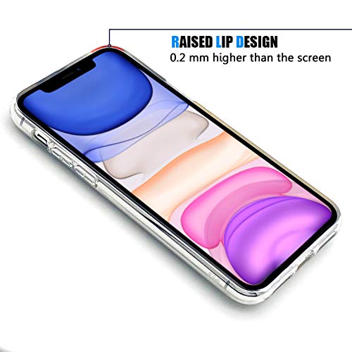 Vensen Liquid Fluorescent Case For Apple Iphone 11 (6.1 Inch) Soft Tpu Luxury Glow In The Darkness Noctiluncen Luminous Neon Sand Case Fit Iphone11 (Green) #TOP5