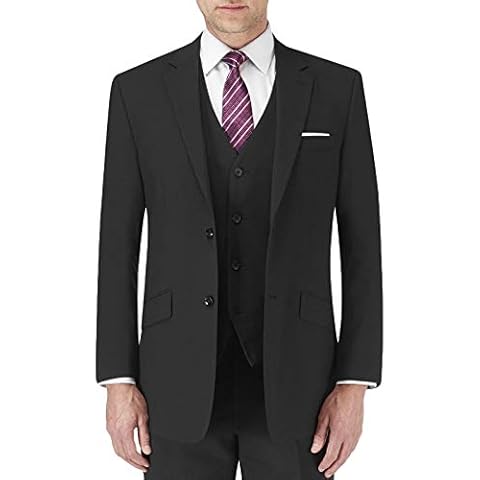 SKOPES Wool Rich Darwin Black Suit Jacket Cover