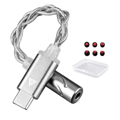 USB Type C - 3.5mm�w�b�h�z���W���b�N�A�_�v�^�[ iPhone17/ iPhone 16/16 Pro/15/15 Pro/Pro Max/Plus�p iPad�ASamsung Galaxy S23/S22/S21/S20�AMacBook(