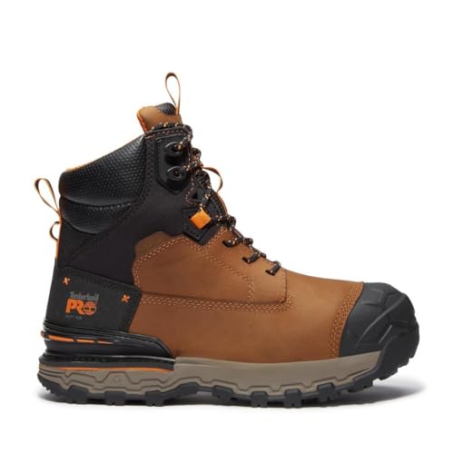 Timberland PRO Timberland PRO Men's Boondock Ultralight 6 Inch Soft Toe Waterproof Industrial Work Boot, Light Brown, 10.5 Wide