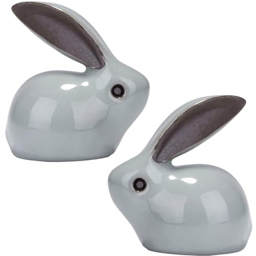 Hoobar Mini Rabbit Tea Pet - Handmade Ge Kiln Ceramic
