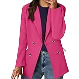 Elle peut être portée toute l'année. Elle convient pour les occasions décontractées, formelles, professionnelles et autres occasions spéciales；ensemble blazer femme；blazer blanc；blazers femme；blazer femme court；blazer noir femme；veste blazer femme；blazer long femme；blazer femme；blazer blanc femme；blazer jaune；blazer sans manche femme；blazer femme chic et elegant；manteau femme blazer；blazer femme bleu marine；blazer rose femme；blazer court femme