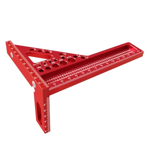 Outil de mesure de haute précision en aluminium 3D avec équerre triangulaire