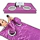 MINENICE Infrared Sauna Blanket, 2 Zone Infrarot Saunadecke mit Abnehmbaren Ärmeln Ferninfrarot Oxford Sauna-Heizdecke Professionel Detox Therapie Tragbare Sauna Decke mit Fernbedienung