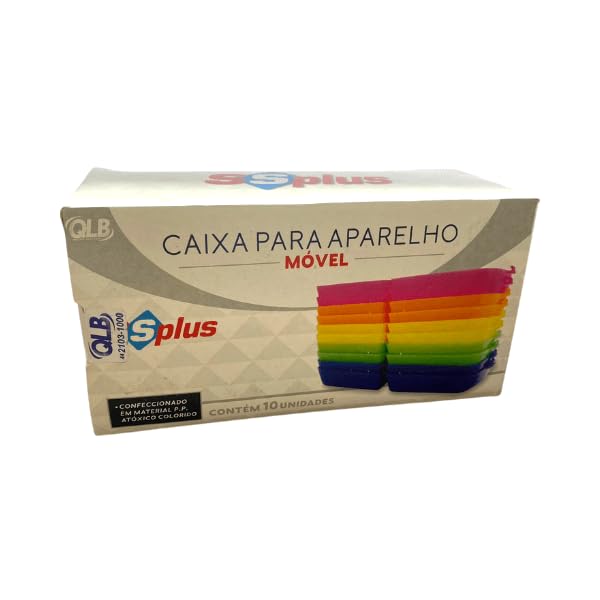ssplus, Caixa para Aparelho Móvel Multi-Cores 10UN - SSPLUS