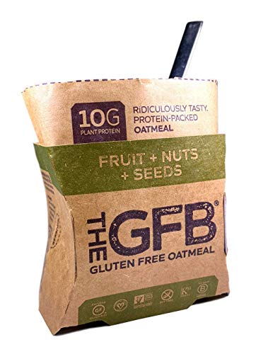 image for The Gluten Free Bar The GFB Protein Oatmeal Cup (Pop-up), Fruit, Nuts 