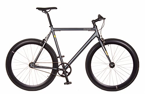 Bicicletta Fixie/Single Crest Estate Grigio Alluminio, Taglia XS - XXL (M 54)
