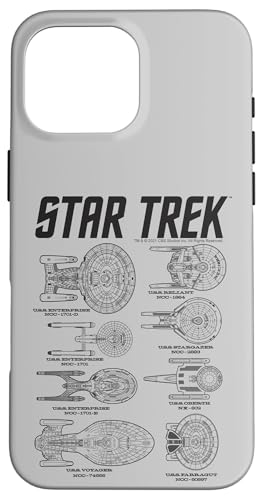 iPhone 16 Pro Max Star Trek Multiple Franchise Ships of Trek Case