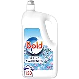 Bold 2-in-1 Spring Awakening Washing Laundry Liquid, 4.55L (130 Wash) - XXXL Mega Pack