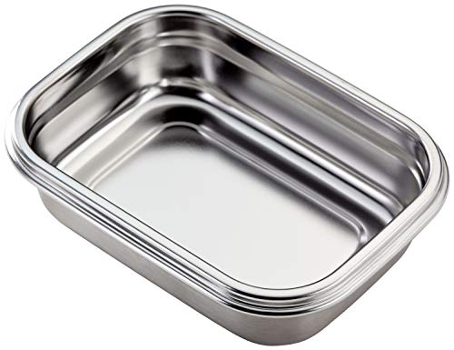 Smidge Reusable Stainless Steel Lunch Box Ovenproof, Freezer and Dishwasher Safe, Leakproof Food Container - Fully Guaranteed