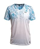 Firetrap Fedette Camiseta, Multicolor (White White), Large para Hombre