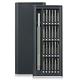 LIHAO 精密ドライバー 磁石付き 25セット 特殊ドライバー トルクス 星型 y字 三角 六角 星形 マイナス プラス ドライバー ビット スマホ カメラ switch用 修理ツール 分解 ツール 差し替えドライバー メガネ 腕時計 タブレット 扇風機 自宅 修理 mac hdd ps4 用 パソコン iphone 分解工具 ペン型