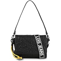 Lois - Bolso Bandolera Mujer - Bolso Mujer Pequeño de Marca. Bolso Lois Mujer - Bolso Mujer Bandolera de Uso Diario - Bolso Pequeño Mujer 315778, Negro