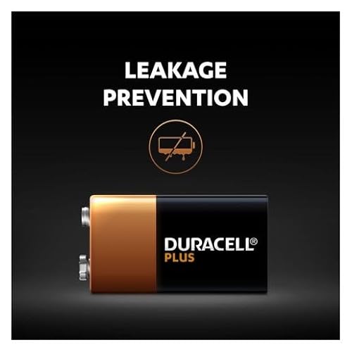Duracell | Plus Power Alkaline Batteries | 9V PP3 - Image 4