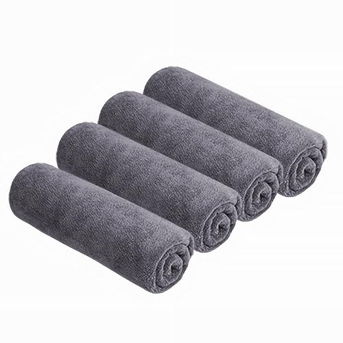 ICHOWHO Fitness Towel 4 Pack 35cm X75cm, Fitness Towels, Travel Gym Sweat Towels, Men and Women Fitness Yoga Camping Travel Hiking Beach Towel, Swimming Towel Suitable for Sports, Camping and Hiking