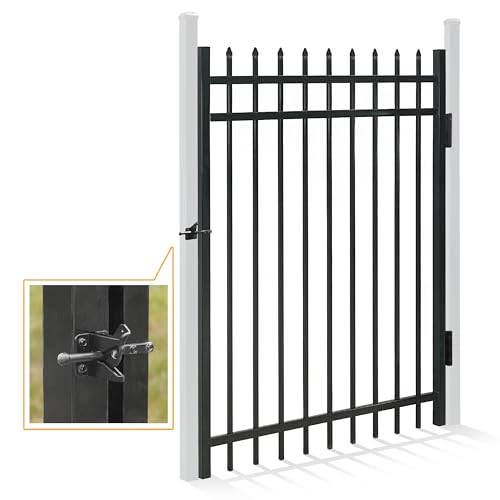 Fencer Wire Heavy Duty Pinnacle Fence Gate, 5FT Height x