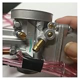 SAGHOM Power Jet Carburador Universal Motocicleta para PWK 33 34 35 36 38 40 42mm para 2T 4T para Keihin para Mikuni Carburador con Power Jet 200-450cc...