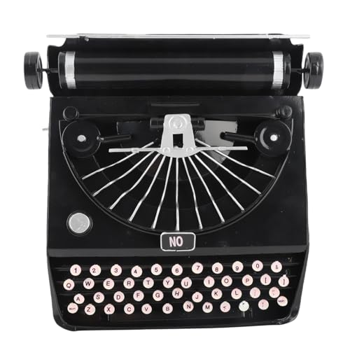 Keenso Modelo de Máquina de Escribir Vintage, Accesorios Manuales Portátiles Retro para Oficina en Casa, Apariencia Artística Vintage