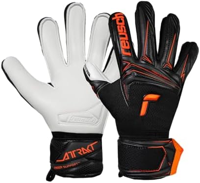 Reusch Attrakt Advance Finger Support Junior Goalkeeper Gloves — ...