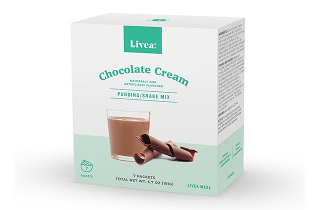 Livea. Meal Replacement Chocolate Cream Pudding/Shake