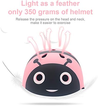 Kids Bike Helmet for 2-5 Years Old Toddler Cycle Helmet Multi-Sport Lightweight Helmet Safety Protection Gear, Gifts for Boys Girls