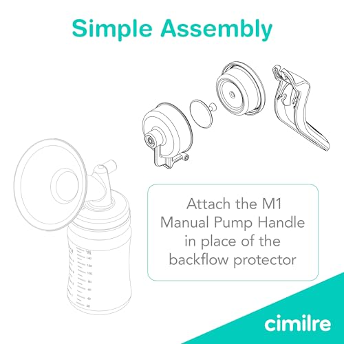 Extractor de leche manual M1 kit miniatura 4