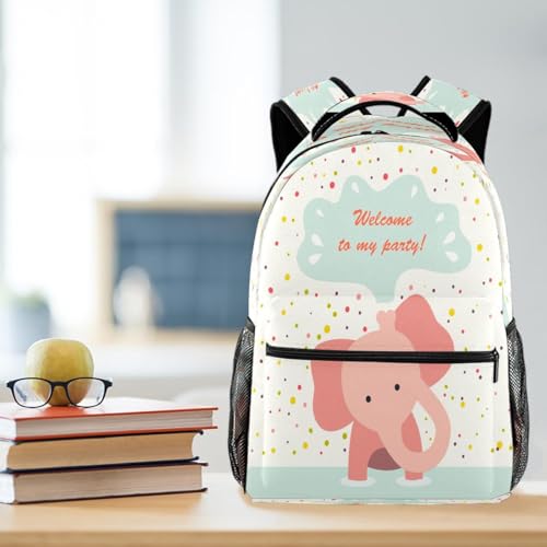 Sac à dos éléphant mignon pour école et loisirs ado - 5