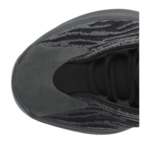 Image of adidas Yeezy Quantum Lace-Up Sneakers- Knitted Elastic Collar, Mesh Upper with RPU Cage, Boost Cushioning - Yeezy Shoes