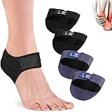 MOGADEE® Fersenschutz, Fersensporn Bandage, Fersenpolster Socken, Fersensporn Einlagen, Geeignet für Fersenanalgesie/Stressabbau (2 Paar)