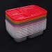Kurtzy Fiambreras Bento (Pack 7) - 3 Compartimentos Contenedores Preparar Alimentos con...