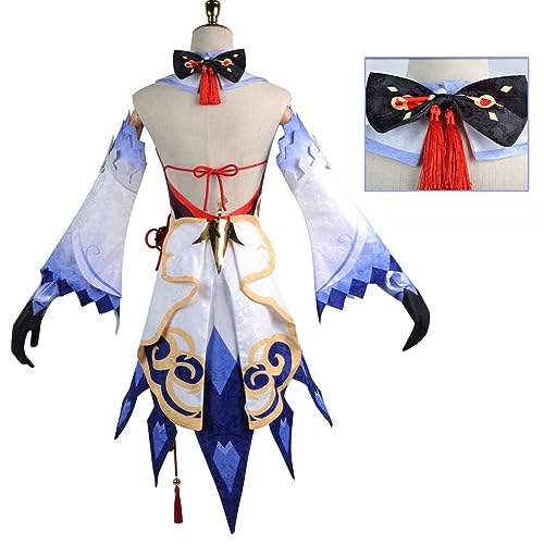 Amazon.co.jp: XOL 原神 甘雨 コスプレ衣装 コスチューム 豪華