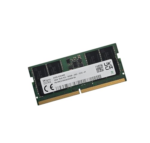 Mavark 16GB DDR5 RAM module โ Hynix OEM 16GB Replacement RAM for Dell HP ASUS Lenovo PC HMCG78AGBSA095N DDR5 PC5-5600B SODIMM 1Rx8 1.1V 262-Pin Non-ECC Laptop Memory Module